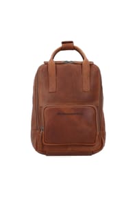 The Chesterfield Brand Bellary - Bellary City Rucksack Leder 30 cm - cognac