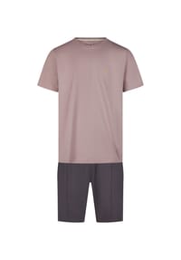 Phil & Co. Berlin - Pyjama Shorty - anthrazit-mittelblau
