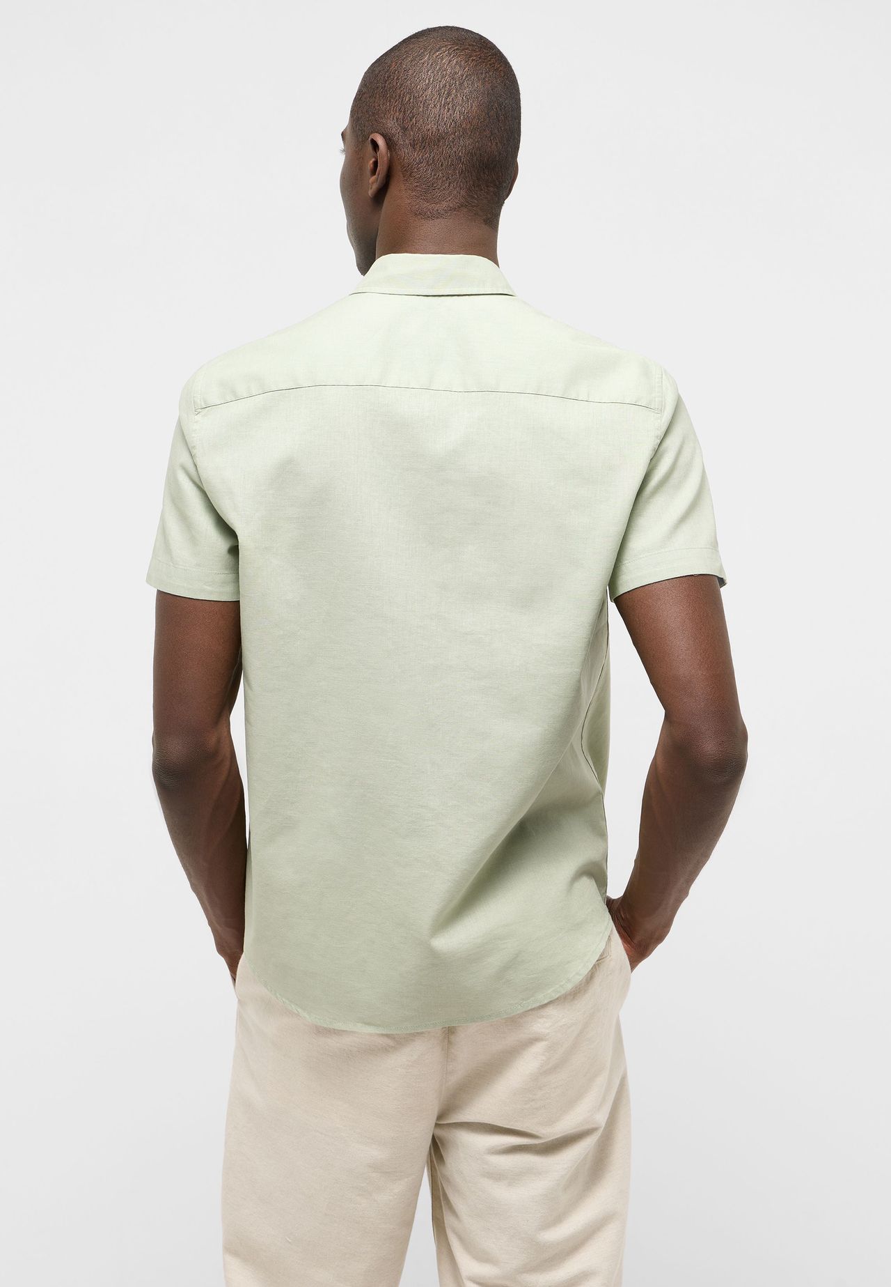 Mustang® Freizeithemd, Regular Fit, Kurzarm, Kentkragen, FüR Herren, GrüN, Xl