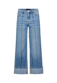 zero - Jeanshose, Biesen, für Damen - 8620 DARK BLUE DE