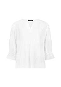 BETTY BARCLAY - Schlupfbluse mit 3/4 Arm - Rohweiß
