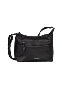 TOM TAILOR WINA - Schultertasche, Kunstleder, Emblem, für Damen - BLACK