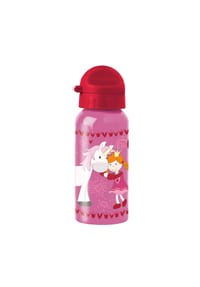 sigikid® Edelstahl Trinkflasche 400 ml ,  für Kinder - PINKY QUEENY - blau