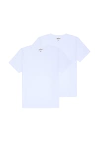 ellesse - Herren T-Shirt 2er Pack - ACCIANO, Kurzarm, Rundhals, Logo, Baumwolle, einfarbig - Dunkelblau
