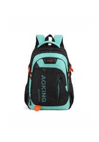 AOKING BACKPACK - Rucksack - Black and Light Green