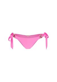 MODA MINX - Bikinihose Amour Tie Side Brazilian mit stilvollem Steinbesatz - Barbie Pink