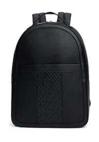TOMMY HILFIGER CENTRAL MONOGRAM Rucksack, Kunstleder, Markenprägung, für Herren Bild 1