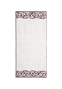 GRACE GRAND SPA - Duschtuch Akanthus Bordüre mit Akanthus-Muster - Braun bordüre
