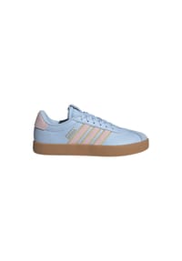 adidas - Sneaker VL Court 3.0, Ziernaht, für Damen - CLESKY/CLPINK/GOLD