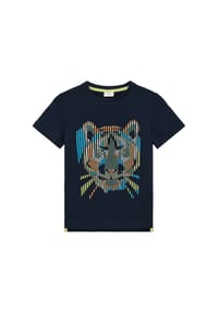 s.Oliver RED LABEL - T-Shirt, Baumwolle, für Kinder - 5952  BLUE