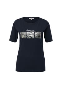 s.Oliver - T-Shirt, Rundhals, für Damen - 02D0  WHITE