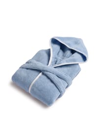 MÖVE - Bademantel mit Kapuze Soft Hug - aqua