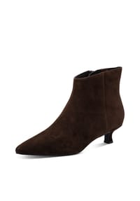 MARCO TOZZI® - Ankle Boots, Leder, für Damen - MOCCA