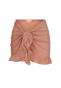 MODA MINX - Sarong Lumiere mit tollem Schimmer - Soft Peach