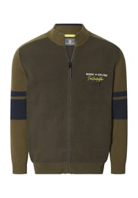 JAN VANDERSTORM - Strickjacke BARND - oliv