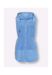 heine - Fleece-Weste - himmelblau