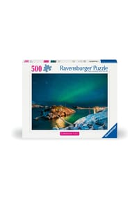 Ravensburger - Scandinavian Places Puzzle "Nordlichter in Tromsø", 500 Teile - 