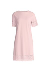 CALIDA - Damen Kurzarm-Nachthemd, Länge 95 cm Elegant Dreams - peach rose