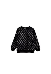 Solang - Sweatshirt mit Allover-Print - Schwarz