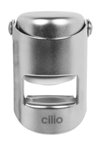 cilio Flaschenverschluss, luftdicht - WEIN-ZUBEHÖR - SILBER