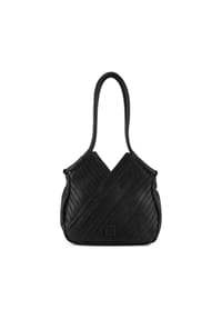 FREDsBRUDER Criss-Cross - Criss-Cross Shopper Tasche Leder 30 cm - black