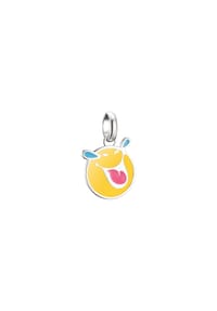 Thomas Sabo - SMILEYWORLD® Laughing Charm-Anhänger Connect - silberfarben, blau, gelb, pink