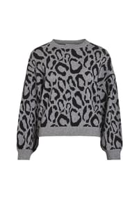 VILA - Pullover - Medium Grey Melange