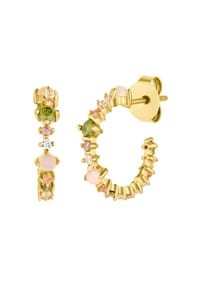 NOELANI - Damen Creolen, 925er Silber - GOLD