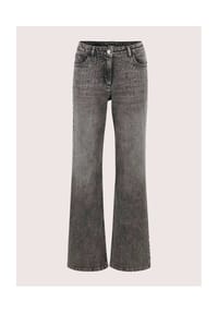 MADELEINE - Gerade Jeans mit Strass-Elementen - grey