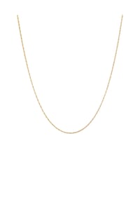 elli. - Halskette Basic Gedrehte Gliederkette Fein Modern 925 Silber - Gold