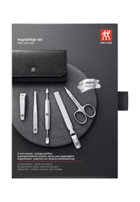 ZWILLING CLASSIC INOX - Maniküre/Pediküre-Etui, 5-tlg. - BLACK