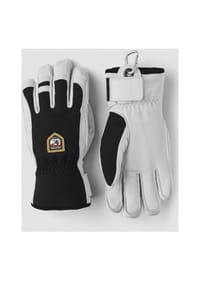 HESTRA - Handschuh Army Leather Patrol 5-Finger black - schwarz