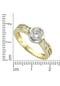 Celesta Gold Damen Ring 375/- Gold Zirkonia Bild 2