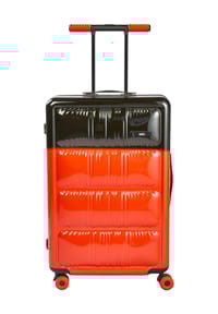 GLOBETROTTER - LECH 4-Doppelrollen-Trolley, Hartschale, TSA Kombinationsschloss - BLACK/BLUE