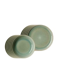 Ritzenhoff & Breker Tafelservice Borneo 12er Set grün - BORNEO - grün