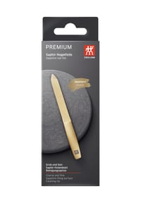 ZWILLING TWINOX® GOLD EDITION - Premium Saphir-Nagelfeile 130mm - 