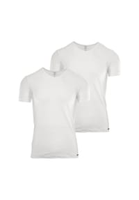 olaf benz® - 2-Pack T-Shirt V-Neck RED1601 - schwarz