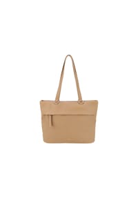 GERRY WEBER KEEP IN MIND - Shopper, Reißverschluss, Emblem, Damen - 715 TANNIN