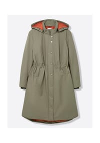 sheego - Funktionsmantel - khaki-rostrot