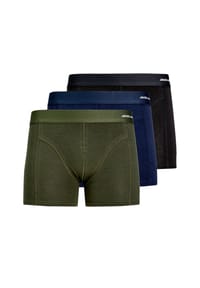 JACK & JONES - Retro Short / Pant 3er Pack Jacbasic - Forest Night