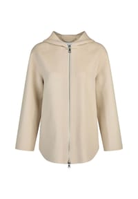BLONDE NO.8 - Wolljacke BELLA mit Kapuze - KITT