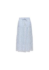 ONLY® - Stufenrock Eliza, 3/4-lang, für Damen - 293157001 ICE WATE