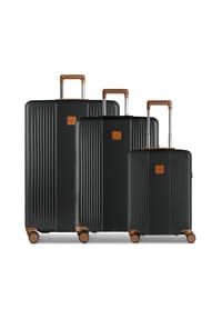 BRIC'S Ferrara - Ferrara 4 Rollen Kofferset 3-teilig mit Dehnfalte - black