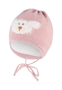 Sterntaler® - Strickmütze, Bindeband, für Babys und Kleinkinder - 707 ZARTROSA