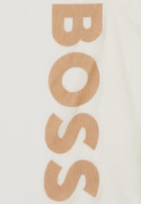 BOSS Schal, Fransen, Logo, für Damen Bild 4