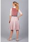 EDELNICE Midi Dirndl Marie Samt Altrosa Bild 11