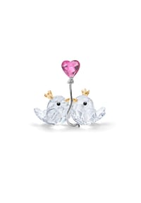 SWAROVSKI - Kristallfigur "Unzertrennliche Vögel" 5492226 - MEHRFARBIG