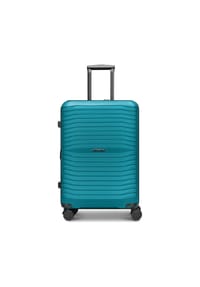 Stratic Shine - Shine 4 Rollen Trolley 66 cm mit Dehnfalte - black