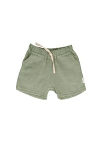 maximo® - GOTS BABY BOY-Shorts Musselinstoff - beigemeliert