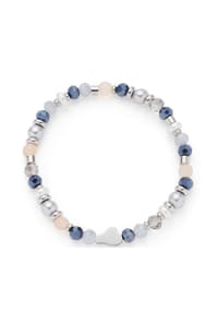 LEONARDO - Damen Armband, Edelstahl mit Katzenauge - MEHRFARBIG